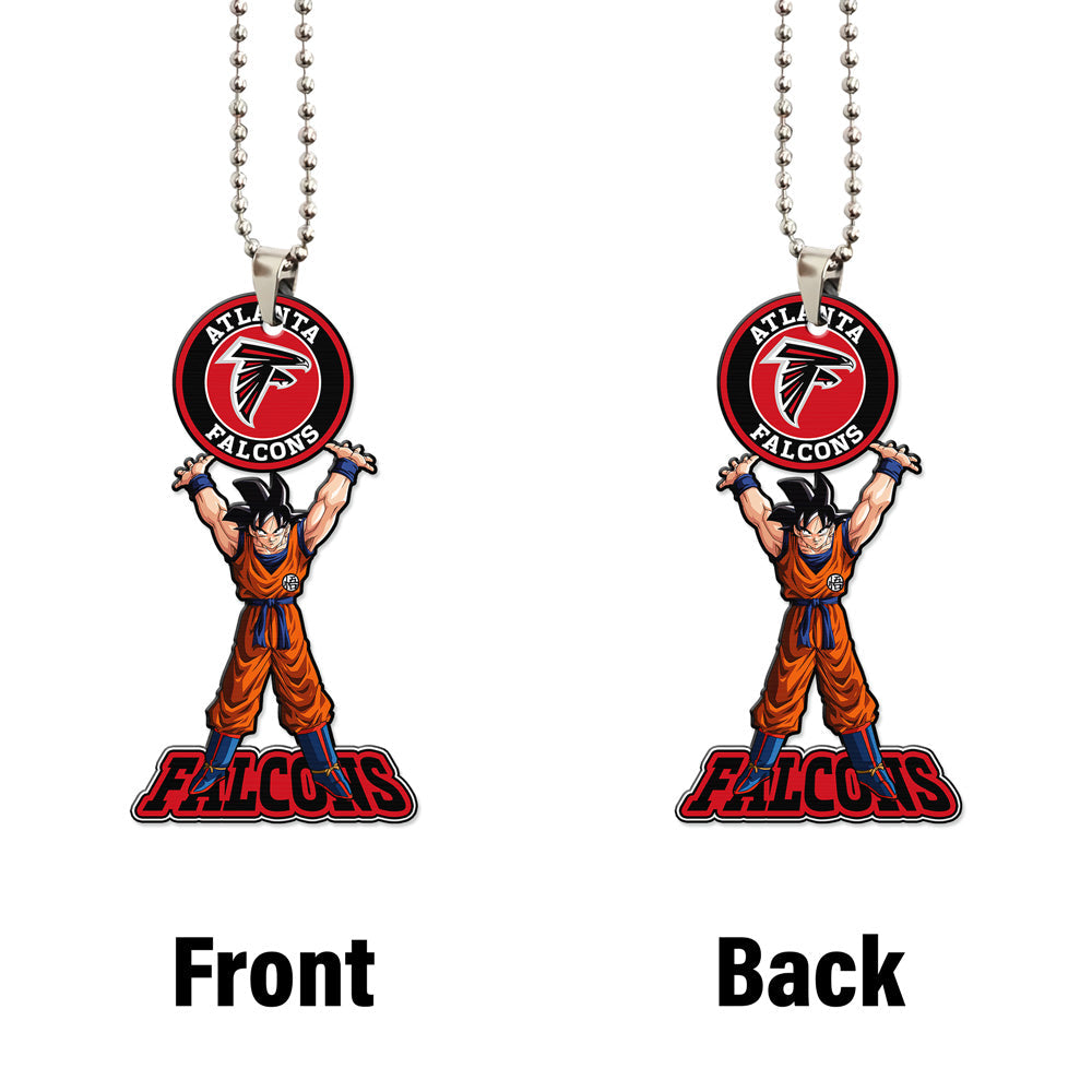 Atlanta Falcons Ornament Goku Car Accessories - Gearcarcover - 4