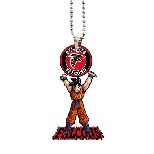 Atlanta Falcons Ornament Goku Car Accessories - Gearcarcover - 1