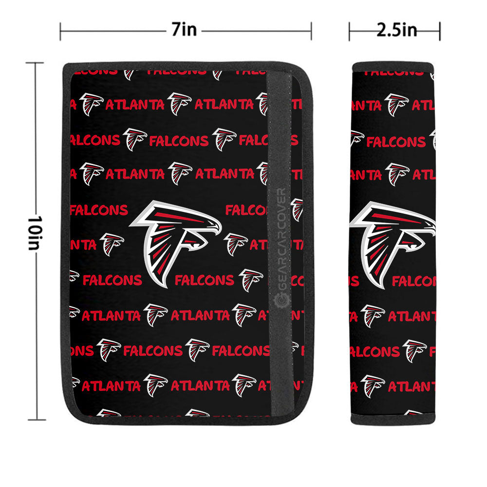 Atlanta Falcons Seat Belt Covers Sporty Team Collection - Gearcarcover - 1