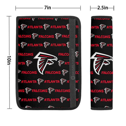 Atlanta Falcons Seat Belt Covers Sporty Team Collection - Gearcarcover - 1