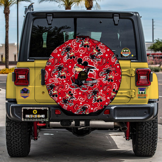 Atlanta Falcons Spare Tire Covers Camera Hole Cartoon Theme Collection - Gearcarcover - 2