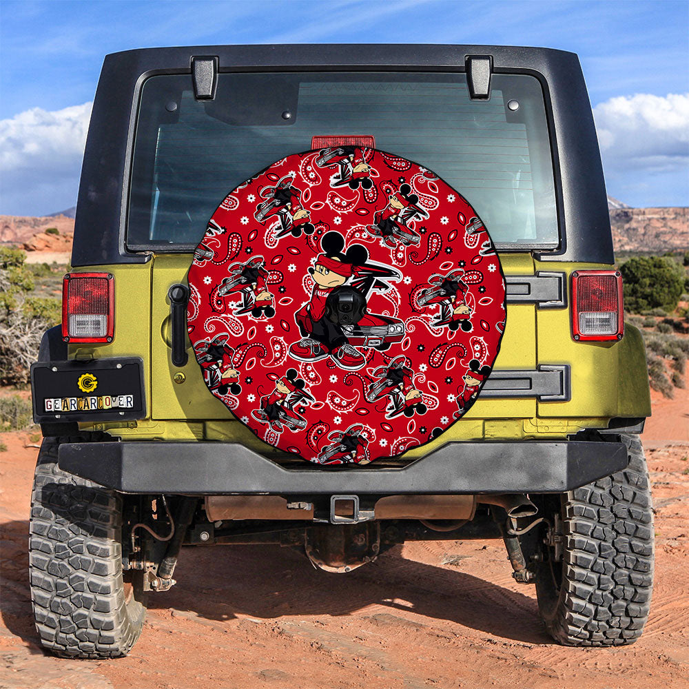 Atlanta Falcons Spare Tire Covers Camera Hole Cartoon Theme Collection - Gearcarcover - 3