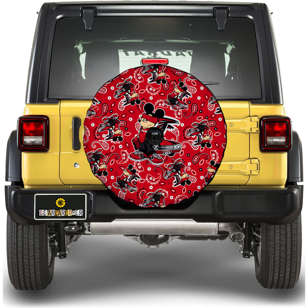 Atlanta Falcons Spare Tire Covers Camera Hole Cartoon Theme Collection - Gearcarcover - 1