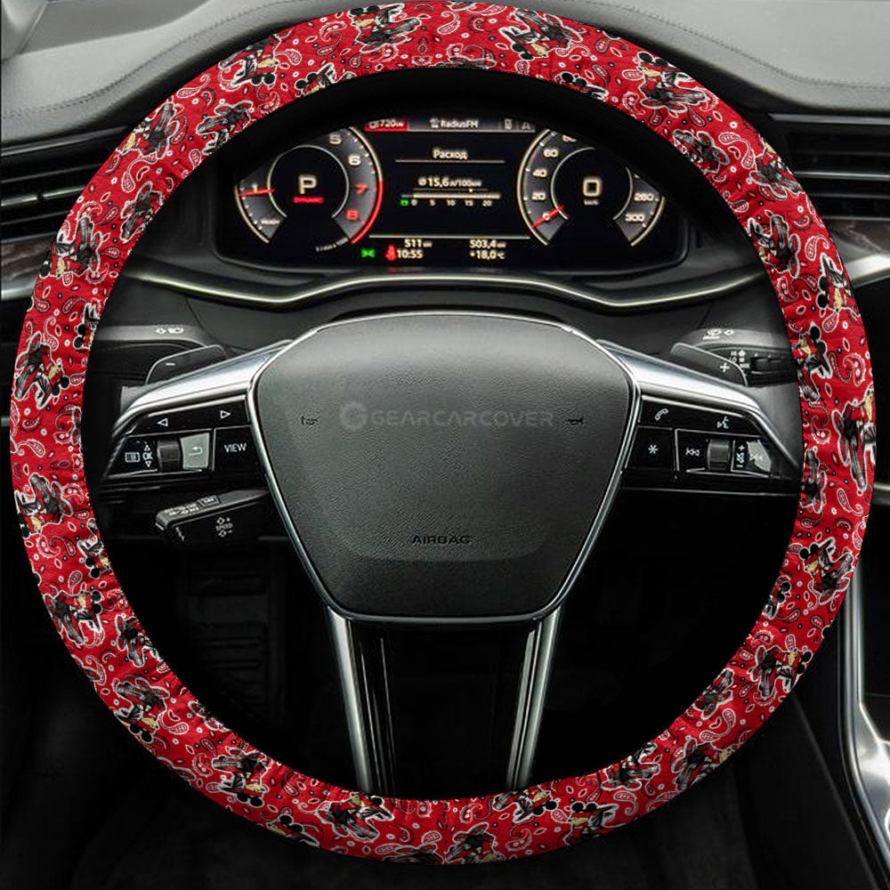 Atlanta Falcons Steering Wheel Cover Cartoon Theme Collection - Gearcarcover - 3