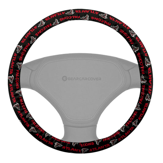 Atlanta Falcons Steering Wheel Cover Sporty Team Collection - Gearcarcover - 2