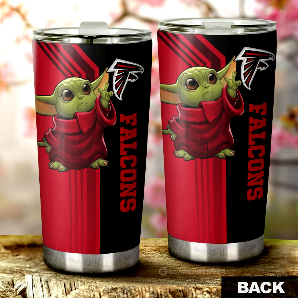 Atlanta Falcons Tumbler Cup Custom Car Accessories - Gearcarcover - 2
