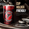 Atlanta Falcons Tumbler Cup Custom Car Accessories - Gearcarcover - 3