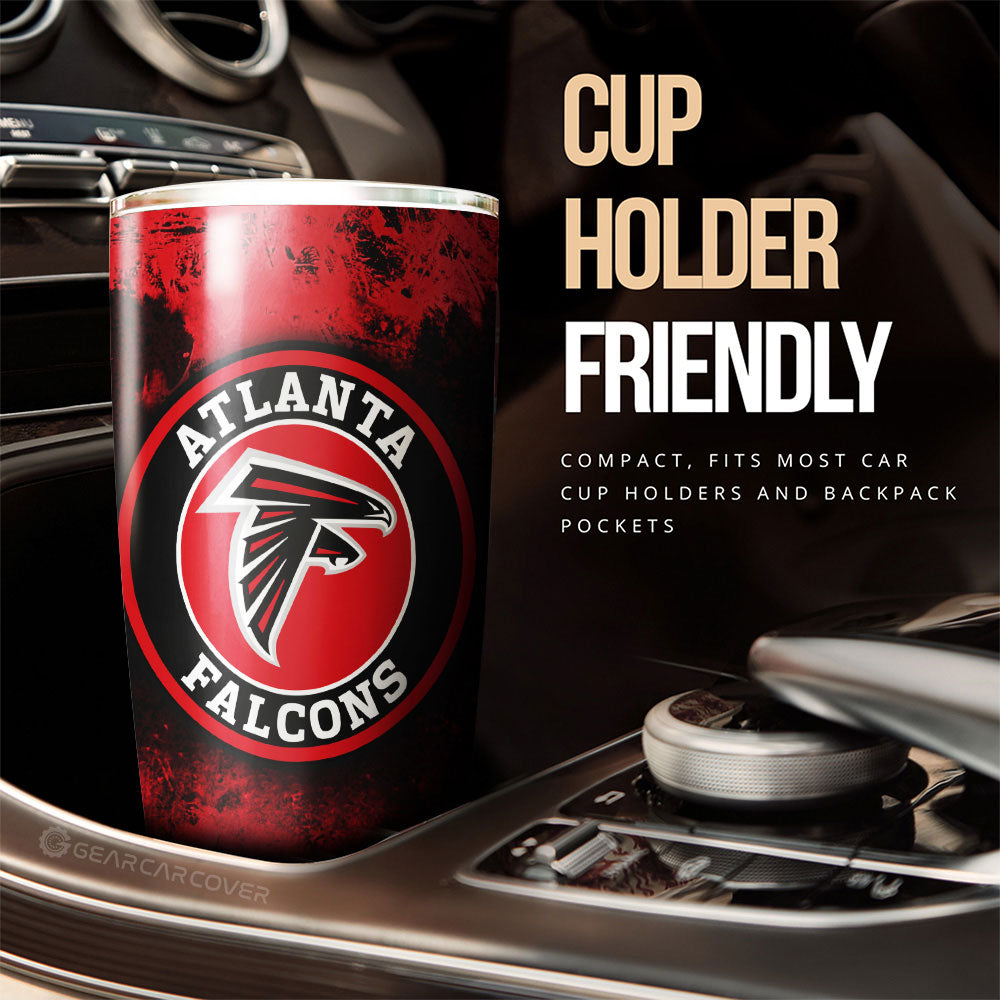 Atlanta Falcons Tumbler Cup Custom Car Accessories - Gearcarcover - 3