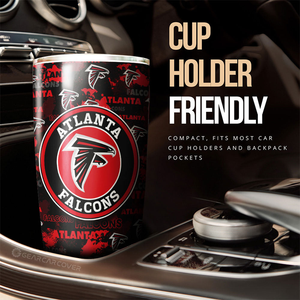Atlanta Falcons Tumbler Cup Custom Car Accessories - Gearcarcover - 3