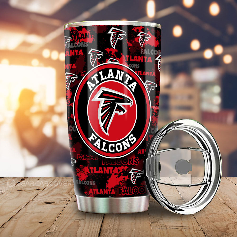 Atlanta Falcons Tumbler Cup Custom Car Accessories - Gearcarcover - 1