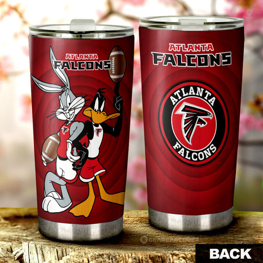 Atlanta Falcons Tumbler Cup Custom Car Accessories - Gearcarcover - 1