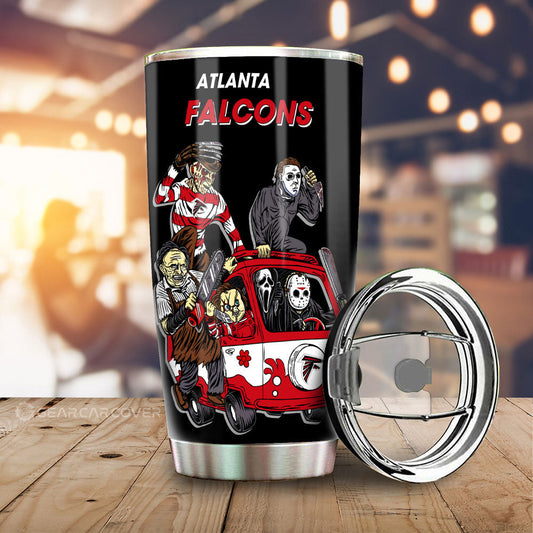 Atlanta Falcons Tumbler Cup Custom Car Accessories - Gearcarcover - 1