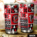 Atlanta Falcons Tumbler Cup Custom Ugly Style Car Accessories - Gearcarcover - 2
