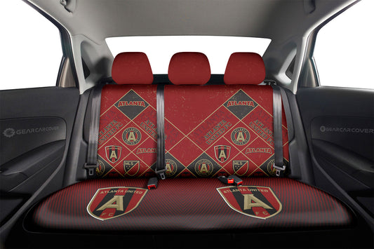 Atlanta United FC Car Back Seat Covers Sporty Team Collection - Gearcarcover - 2