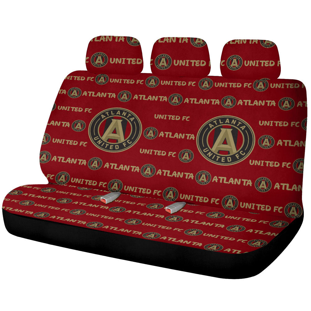 Atlanta United FC Car Back Seat Covers Sporty Team Collection - Gearcarcover - 1