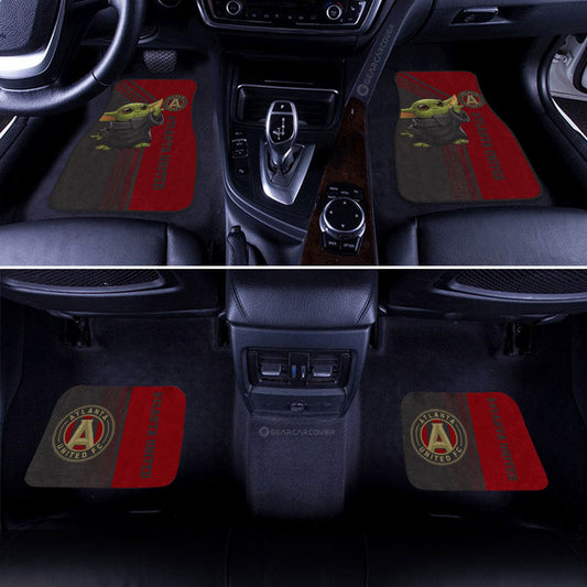 Atlanta United FC Car Floor Mats Custom Car Accessories - Gearcarcover - 2