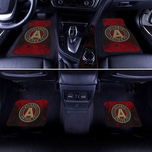 Atlanta United FC Car Floor Mats Custom Car Accessories - Gearcarcover - 2