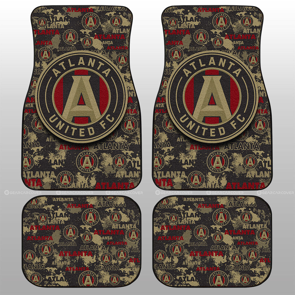 Atlanta United FC Car Floor Mats Custom Car Accessories - Gearcarcover - 1