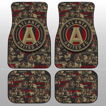 Atlanta United FC Car Floor Mats Custom Car Accessories - Gearcarcover - 1