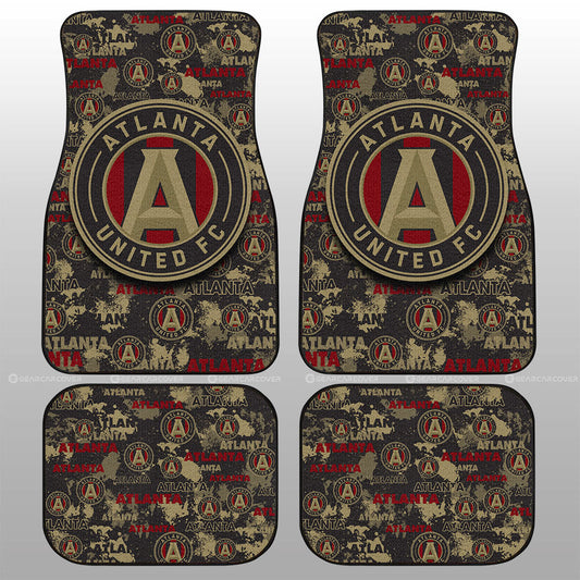 Atlanta United FC Car Floor Mats Custom Car Accessories - Gearcarcover - 1