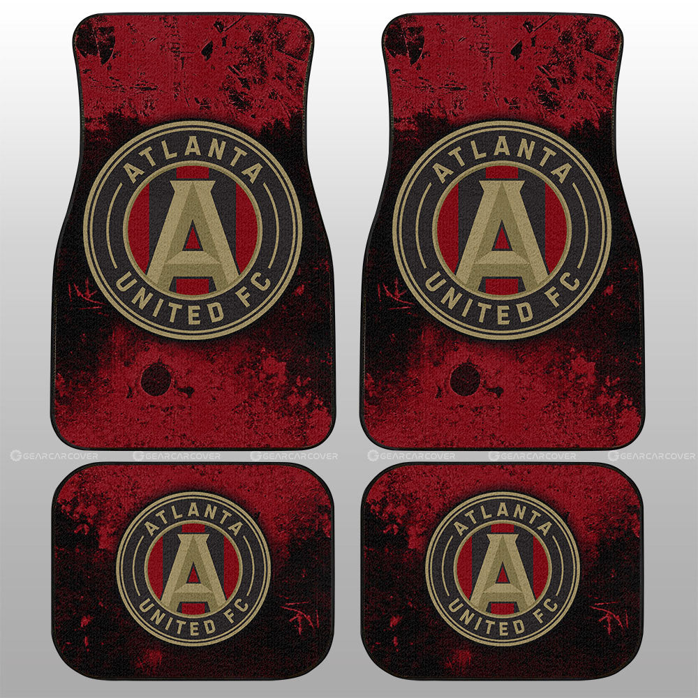 Atlanta United FC Car Floor Mats Custom Car Accessories - Gearcarcover - 1