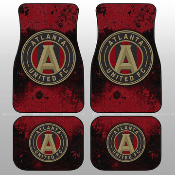 Atlanta United FC Car Floor Mats Custom Car Accessories - Gearcarcover - 1
