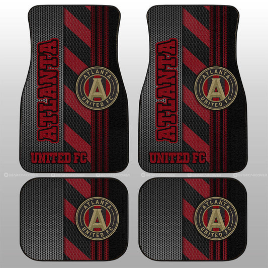 Atlanta United FC Car Floor Mats Custom Car Accessories - Gearcarcover - 1
