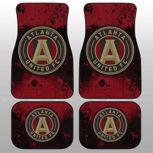 Atlanta United FC Car Floor Mats Custom Car Accessories - Gearcarcover - 1