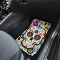 Atlanta United FC Car Floor Mats Custom Sugar Skull Car Accessories - Gearcarcover - 3