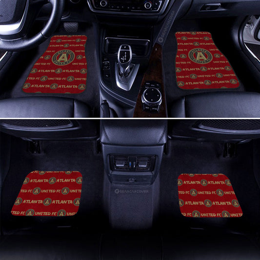 Atlanta United FC Car Floor Mats Sporty Team Collection - Gearcarcover - 2