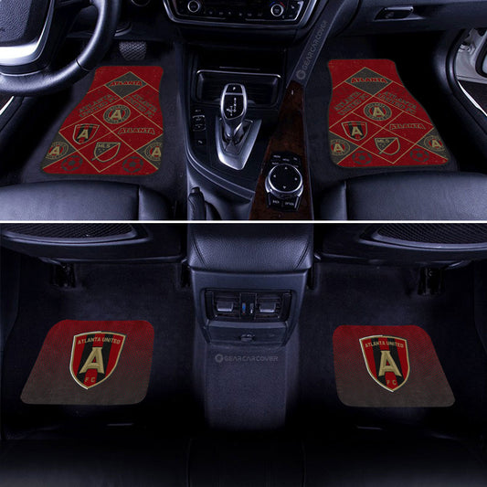 Atlanta United FC Car Floor Mats Sporty Team Collection - Gearcarcover - 2