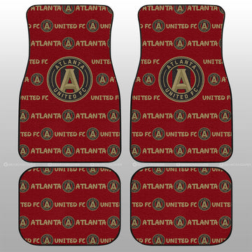 Atlanta United FC Car Floor Mats Sporty Team Collection - Gearcarcover - 1