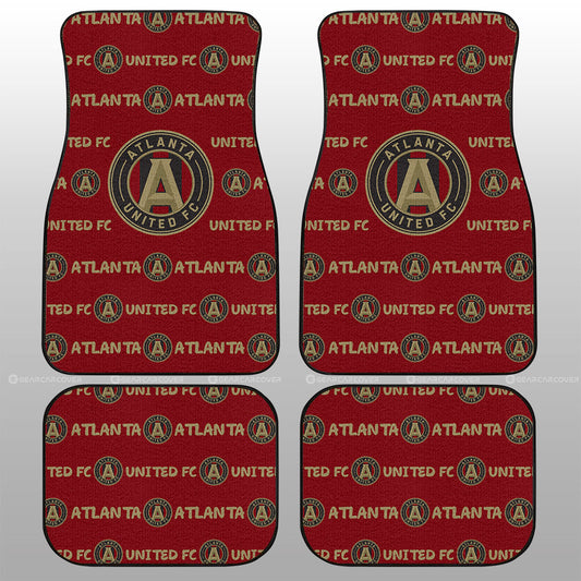 Atlanta United FC Car Floor Mats Sporty Team Collection - Gearcarcover - 1