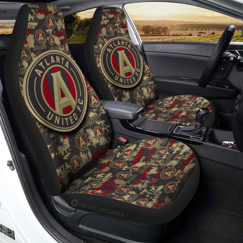 Atlanta United FC Car Seat Covers Custom Car Accessories - Gearcarcover - 2