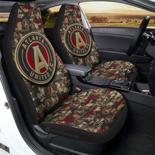 Atlanta United FC Car Seat Covers Custom Car Accessories - Gearcarcover - 2