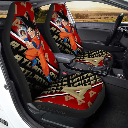 Atlanta United FC Car Seat Covers Goku Car Accessories For Fans - Gearcarcover - 1