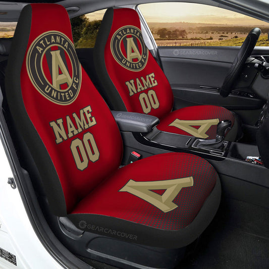 Atlanta United FC Car Seat Covers Sporty Team Collection - Gearcarcover - 2