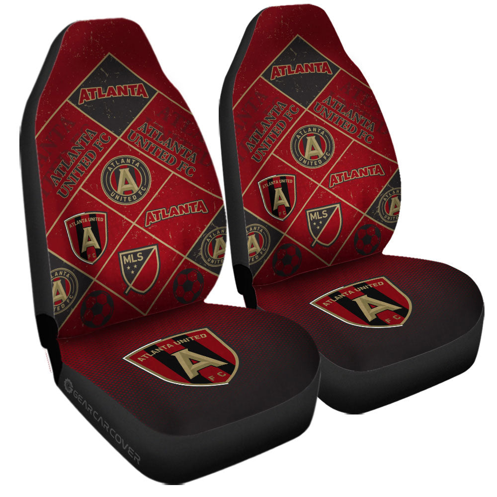 Atlanta United FC Car Seat Covers Sporty Team Collection - Gearcarcover - 3