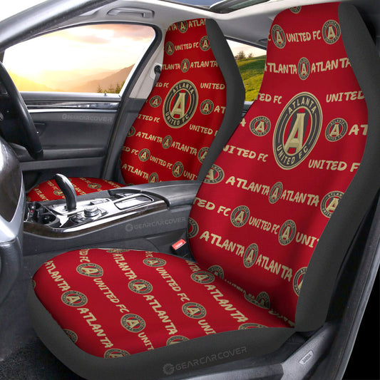 Atlanta United FC Car Seat Covers Sporty Team Collection - Gearcarcover - 1