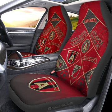 Atlanta United FC Car Seat Covers Sporty Team Collection - Gearcarcover - 1
