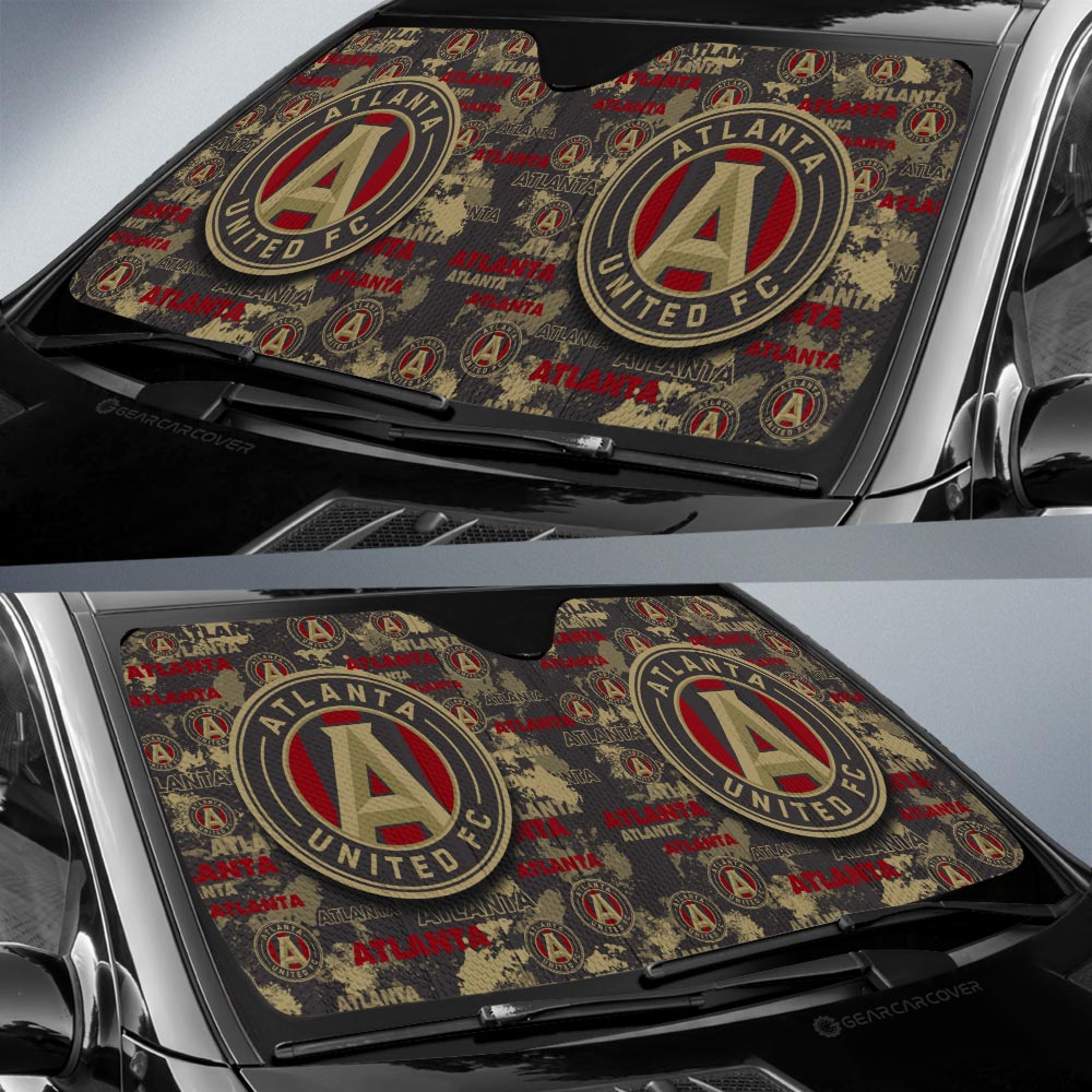 Atlanta United FC Car Sunshade Custom Car Accessories - Gearcarcover - 2