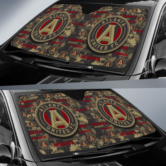 Atlanta United FC Car Sunshade Custom Car Accessories - Gearcarcover - 2