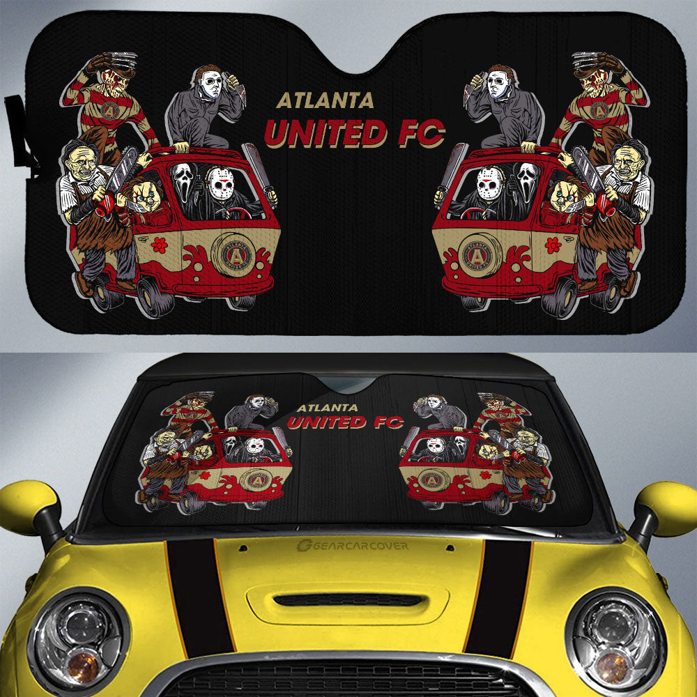 Atlanta United FC Car Sunshade Custom Car Accessories - Gearcarcover - 1