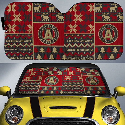 Atlanta United FC Car Sunshade Custom Ugly Style Car Accessories - Gearcarcover - 1