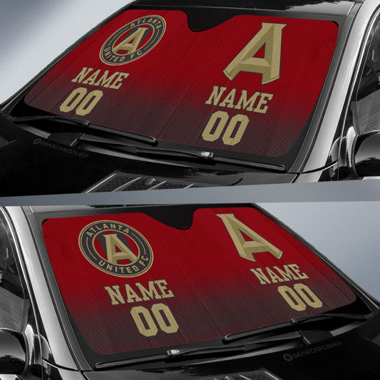 Atlanta United FC Car Sunshade Sporty Team Collection - Gearcarcover - 2