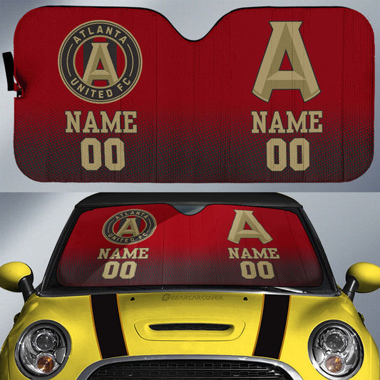 Atlanta United FC Car Sunshade Sporty Team Collection - Gearcarcover - 1