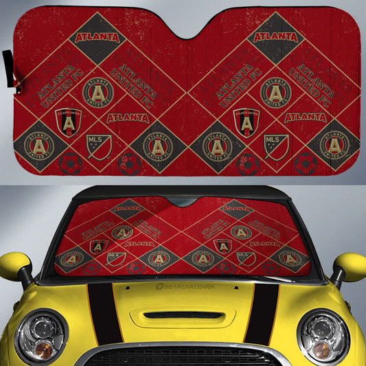 Atlanta United FC Car Sunshade Sporty Team Collection - Gearcarcover - 1