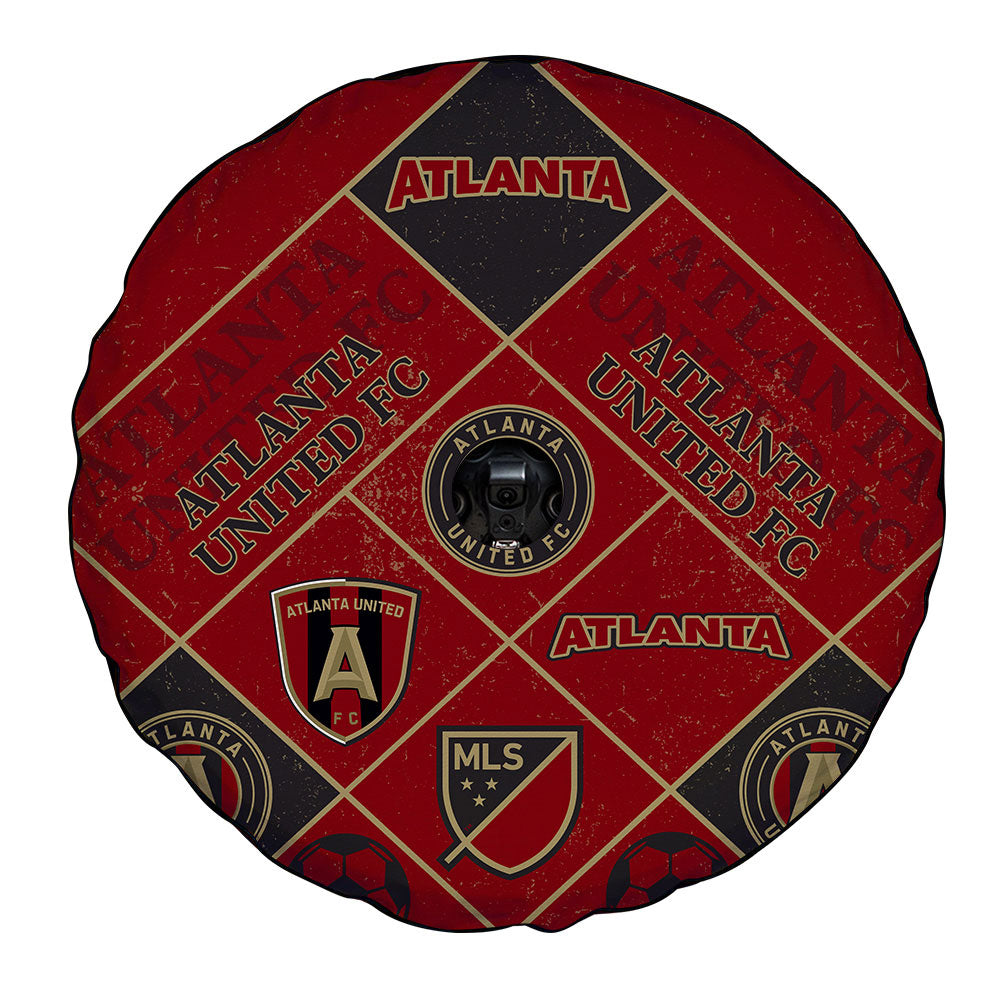 Atlanta United FC Spare Tire Covers Camera Hole Sporty Team Collection - Gearcarcover - 4