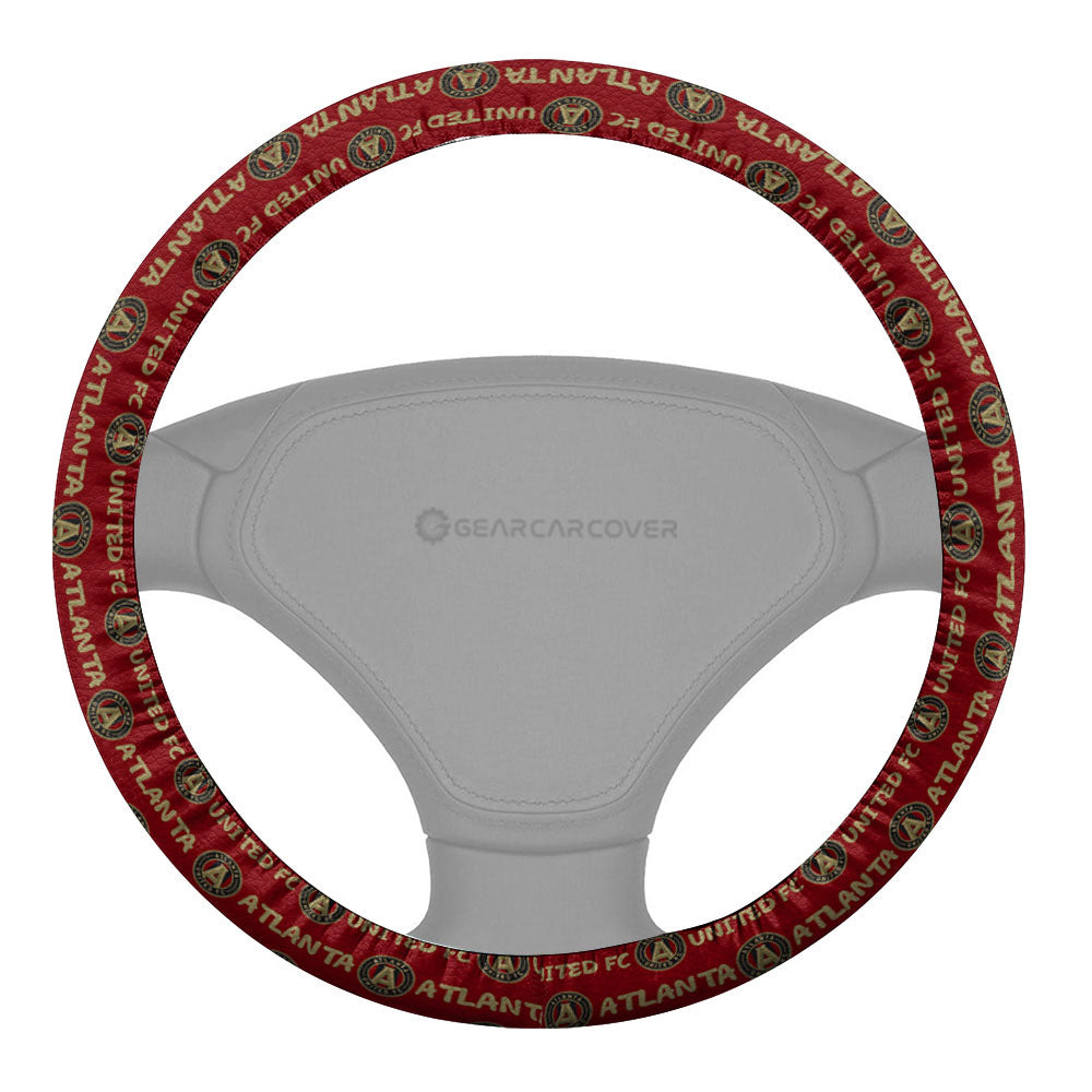 Atlanta United FC Steering Wheel Cover Sporty Team Collection - Gearcarcover - 2