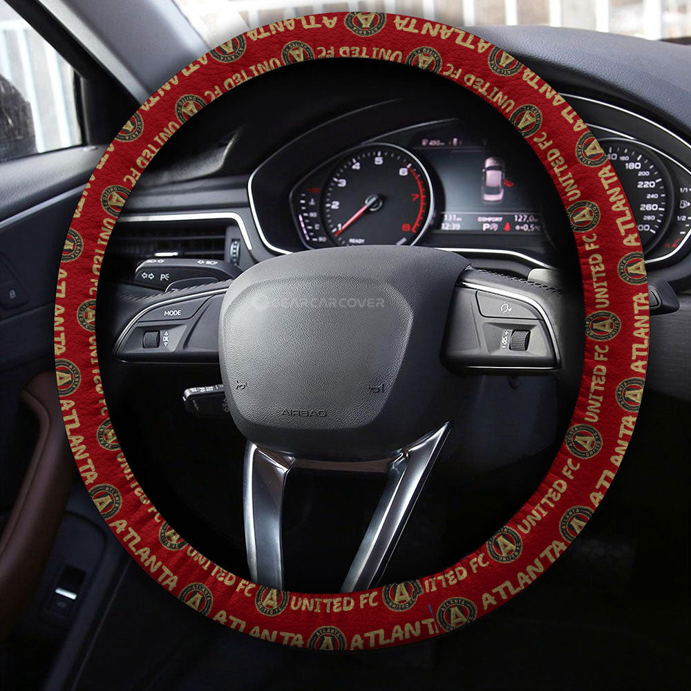 Atlanta United FC Steering Wheel Cover Sporty Team Collection - Gearcarcover - 4